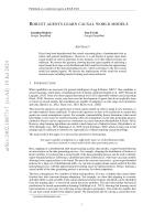 ROBUST AGENTS LEARN CAUSAL WORLD MODELS