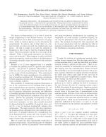 Experimental quantum teleportation