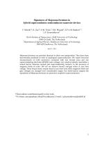 Signatures of Majorana fermions in hybrid superconductor-semiconductor nanowire devices