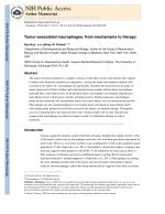 Tumor-associated macrophages: from mechanisms to therapy