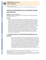 REACTIVE OXYGEN SPECIES, CELLULAR REDOX SYSTEMS AND APOPTOSIS