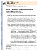 Neurons in Orbitofrontal Cortex Encode Economic Value