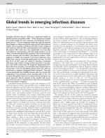 Global trends in emerging infectious diseases