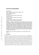 Parsimonious Mixed Models