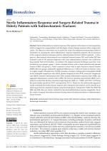 Sterile Inflammatory Response and Surgery-Related Trauma in Elderly Patients with Subtrochanteric Fractures