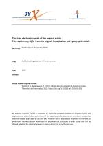 Mobile banking adoption: A literature review