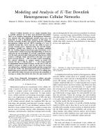 Modeling and Analysis of K-Tier Downlink Heterogeneous Cellular Networks