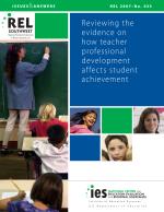 Reviewing the evidence on how teacher professional development affects student achievement