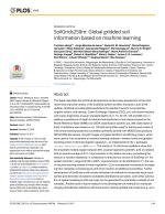 SoilGrids250m: Global gridded soil information based on machine learning