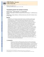 Toxoplasma gondii: from animals to humans