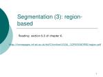 Segmentation (3): region-based