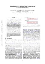 Rebuilding ROME : Resolving Model Collapse during Sequential Model Editing