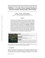 VRSBench: A Versatile Vision-Language Benchmark Dataset for Remote Sensing Image Understanding