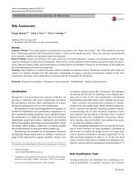 Risk Assessment