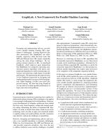 GraphLab: A New Framework For Parallel Machine Learning