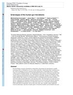 Enterotypes of the human gut microbiome