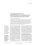 THE IMMUNOLOGY OF SUSCEPTIBILITY AND RESISTANCE TO LEISHMANIA MAJOR IN MICE