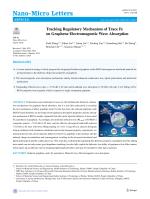 Tracking Regulatory Mechanism of Trace Fe on Graphene Electromagnetic Wave Absorption