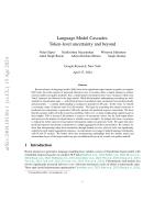Language Model Cascades: Token-level uncertainty and beyond