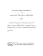 ON DERIVING THE INVERSE OF A SUM OF MATRICES