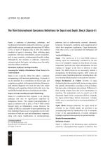 The Third International Consensus Definitions for Sepsis and Septic Shock (Sepsis-3)