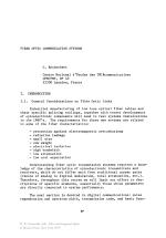 FIBER OPTIC COMMUNICATION SYSTEMS