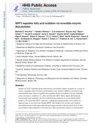 SIRT3 regulates fatty acid oxidation via reversible enzyme deacetylation