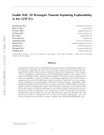 Usable XAI: 10 Strategies Towards Exploiting Explainability in the LLM Era
