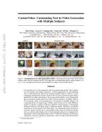 CustomVideo: Customizing Text-to-Video Generation with Multiple Subjects