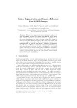 Indoor Segmentation and Support Inference from RGBD Images