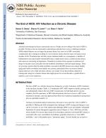 The End of AIDS: HIV Infection as a Chronic Disease
