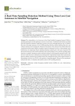A Real-Time Spoofing Detection Method Using Three Low-Cost Antennas in Satellite Navigation