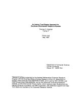 An Interior Trust Region Approach for Nonlinear Minimization Subject to Bounds