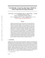 Voxel Mamba: Group-Free State Space Models for Point Cloud based 3D Object Detection