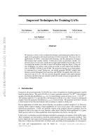 Improved Techniques for Training GANs