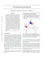 The Platonic Representation Hypothesis