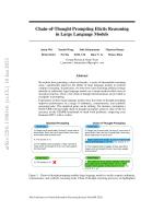 Chain-of-Thought Prompting Elicits Reasoning in Large Language Models