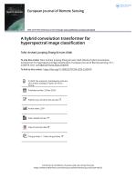 A hybrid convolution transformer for hyperspectral image classification