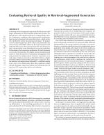 Evaluating Retrieval Quality in Retrieval-Augmented Generation