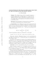 COMPLETENESS OF THE SPACE OF SEPARABLE MEASURES IN THE KANTOROVICH-RUBINSSTEĬN METRIC