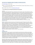 INFLUENCE OF TERRORISM RISK ON FOREIGN TOURISM DECISIONS