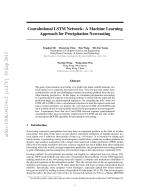 Convolutional LSTM Network: A Machine Learning Approach for Precipitation Nowcasting