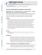 The role of inflammation and infection in preterm birth