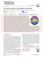 An Account on BiVO4 as Photocatalytic Active Matter