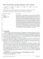 AI for Social Science and Social Science of AI: A Survey