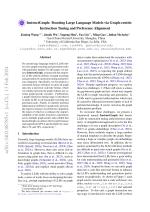 InstructGraph: Boosting Large Language Models via Graph-centric Instruction Tuning and Preference Alignment
