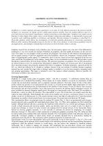 GRAPHENE: STATUS AND PROSPECTS