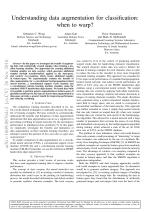 Understanding data augmentation for classification: when to warp?