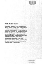 Finite Markov Chains