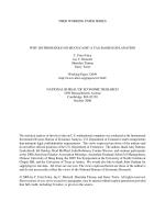 WHY DO FIRMS HOLD SO MUCH CASH? A TAX-BASED EXPLANATION